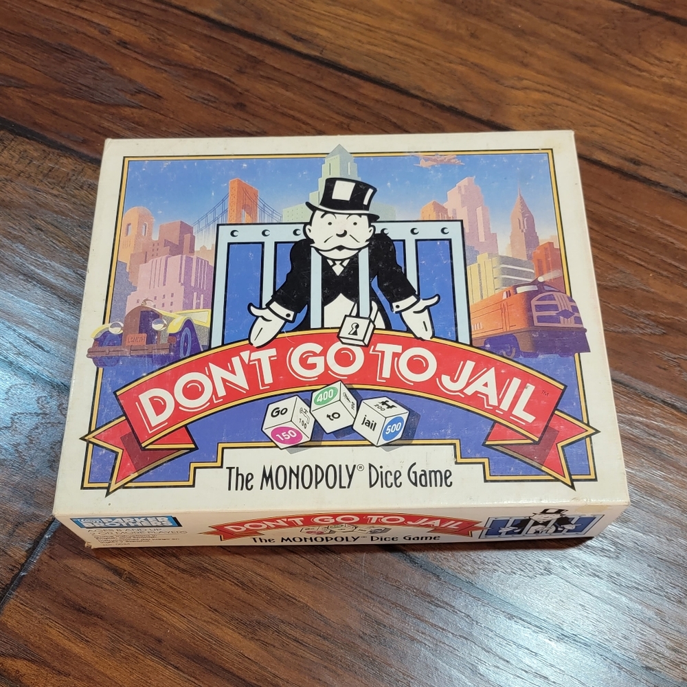 Vintage 1991 Don't Go to Jail game
